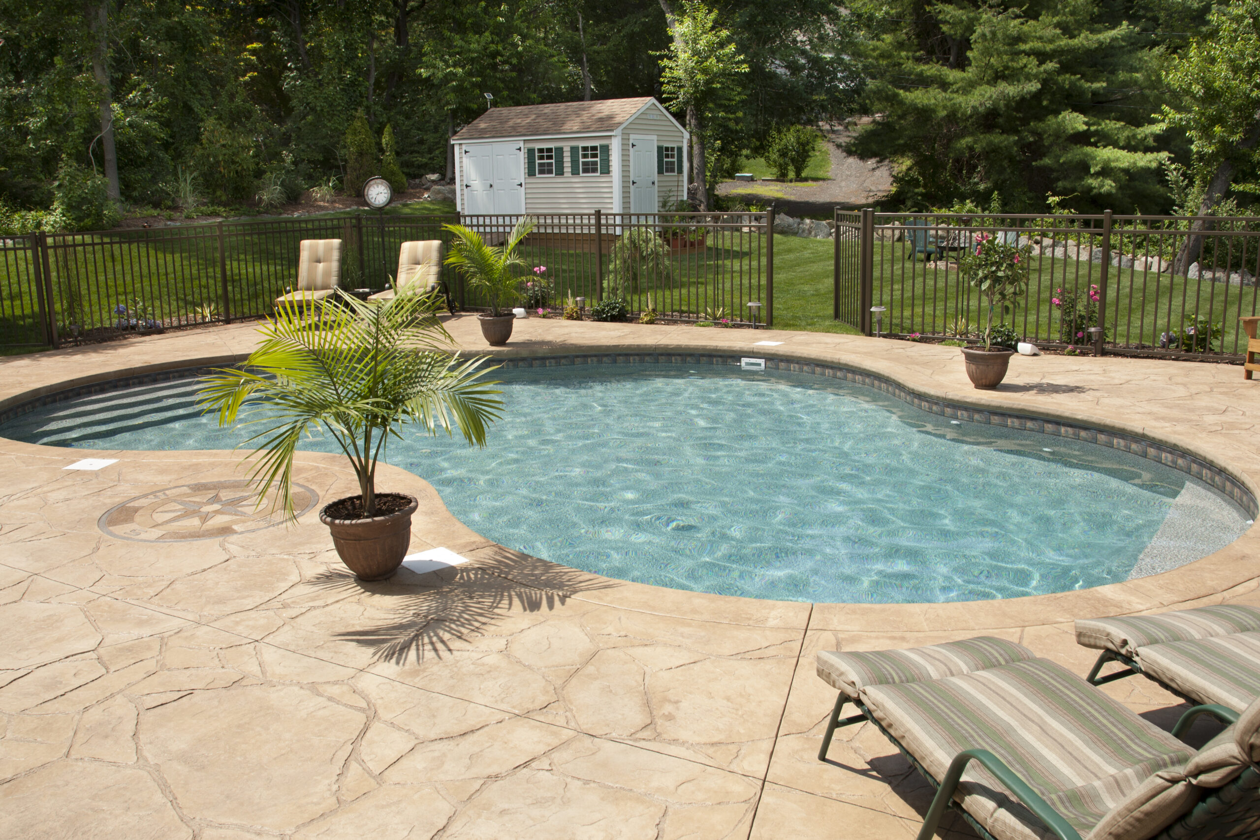 concrete pool deck construction livermore ca